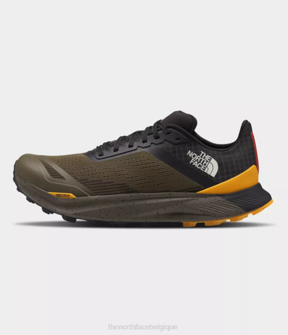 nouveau vert taupe/noir tnf Hommes The North Face chaussures vectiv infinite 2 62XR658