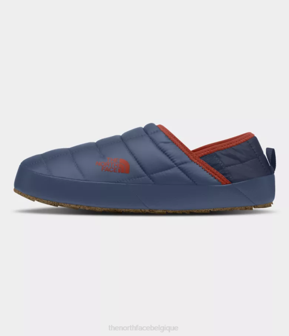 bleu ombragé/marine sommet Hommes The North Face mules de traction thermoball v 62XR1133
