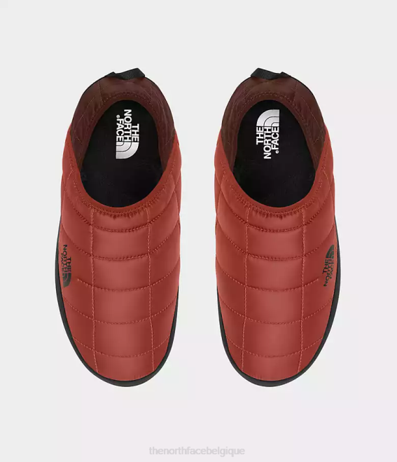 brun cognac/brun charbon Hommes The North Face mules de traction thermoball v 62XR1134