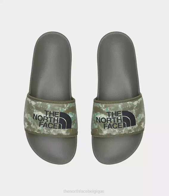imprimé camouflage pointillé olive militaire/noir tnf Hommes The North Face toboggans du camp de base iii 62XR34
