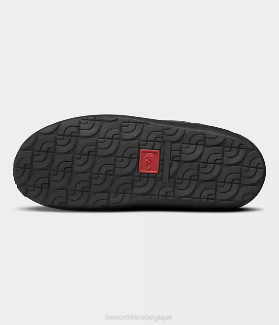 imprimé chiné gris fantôme/noir tnf Hommes The North Face mules de traction thermoball v 62XR1128