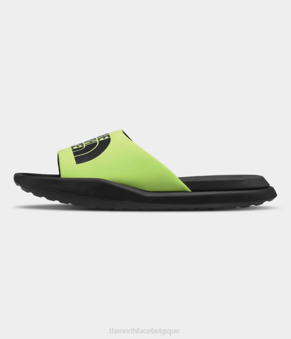 led jaune/tnf noir Hommes The North Face diapositives du triarque 62XR963
