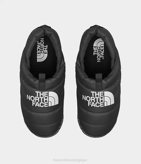 tnf noir/tnf blanc Hommes The North Face mules nuptse 62XR554