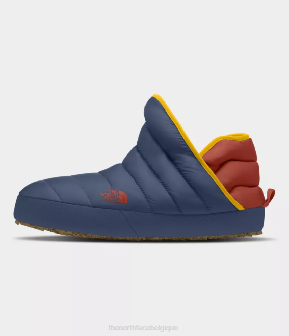 bleu ombre/marron cognac Hommes The North Face chaussons de traction thermoball 62XR791