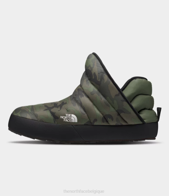 imprimé camouflage thym broussaille/noir tnf Hommes The North Face chaussons de traction thermoball 62XR789