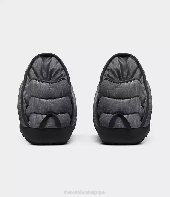 imprimé chiné gris fantôme/noir tnf Hommes The North Face chaussons de traction thermoball 62XR787