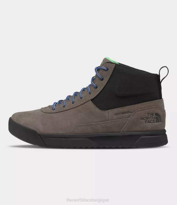 marron faucon/noir tnf Hommes The North Face bottes mi-imperméables larimer 62XR312