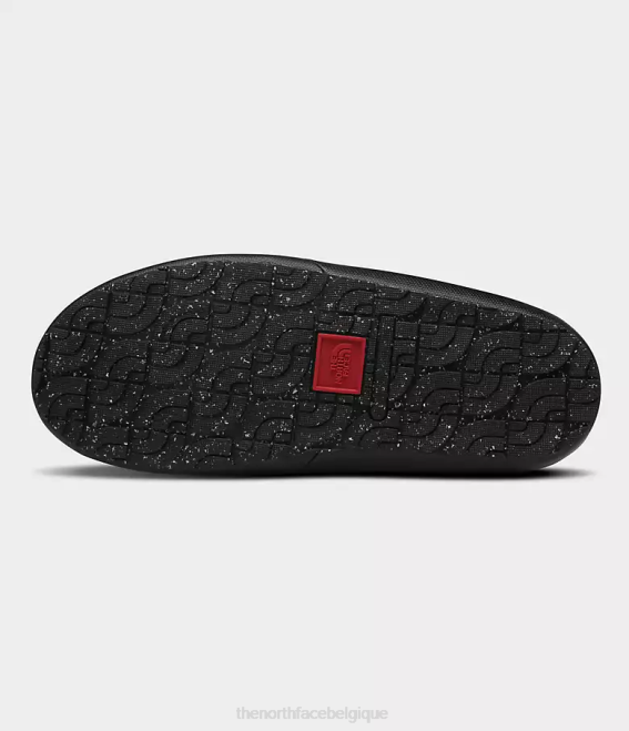 tnf noir demi-dôme contour imprimé/tnf noir Hommes The North Face chaussons de traction thermoball 62XR790