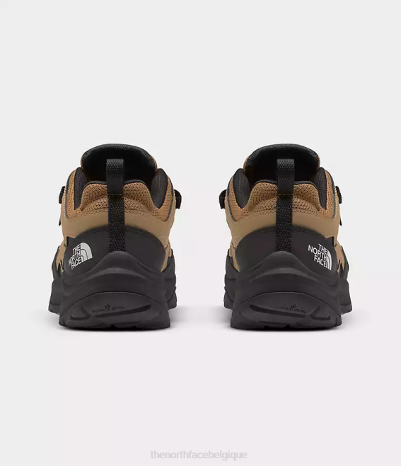 brun utilitaire/noir tnf Hommes The North Face chaussures imperméables hérisson 3 62XR959