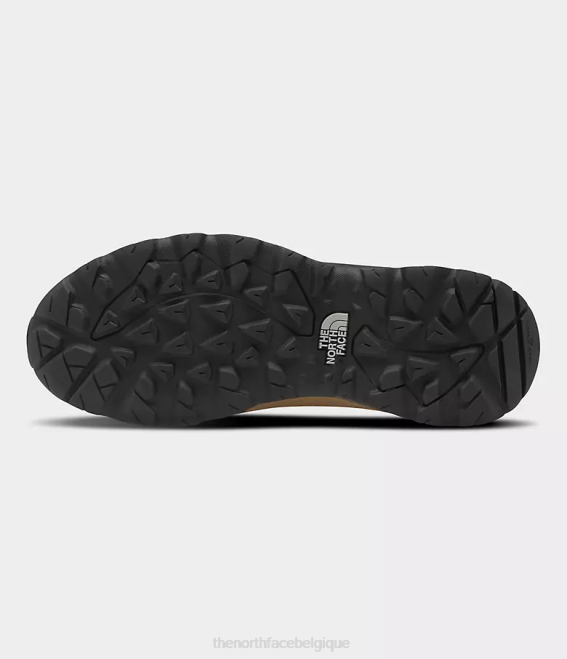 brun utilitaire/noir tnf Hommes The North Face chaussures imperméables hérisson 3 62XR959
