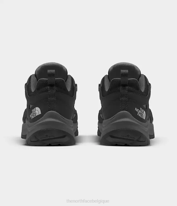 noir tnf/gris asphalte Hommes The North Face chaussures imperméables hérisson 3 62XR960