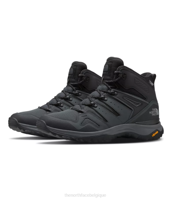 noir tnf/gris foncé Hommes The North Face bottes hérisson fastpack ii mi-wp 62XR1219