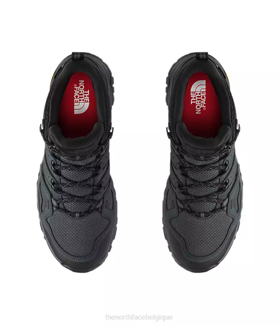 noir tnf/gris foncé Hommes The North Face bottes hérisson fastpack ii mi-wp 62XR1219