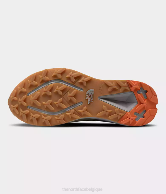 nouveau vert taupe/gris asphalte Hommes The North Face chaussures en cuir vectiv exploris 2 futurelight 62XR500