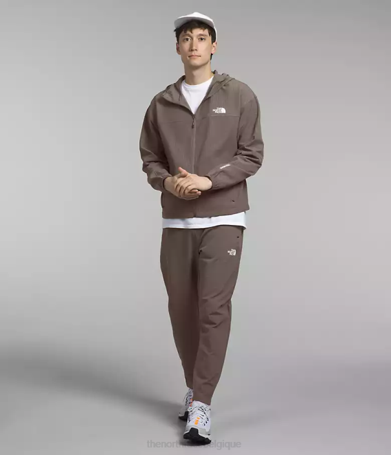 faucon brun Hommes The North Face sweat à capuche grille tekware 62XR832