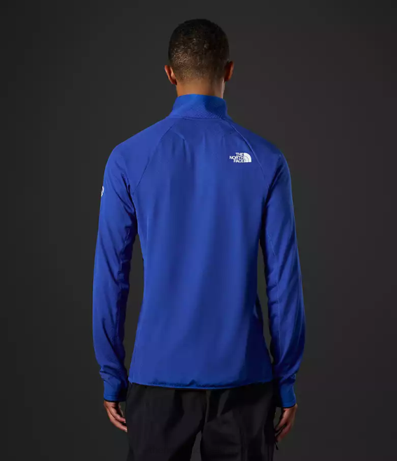 bleu tnf Hommes The North Face summit series futurefleece lt-zip 62XR352