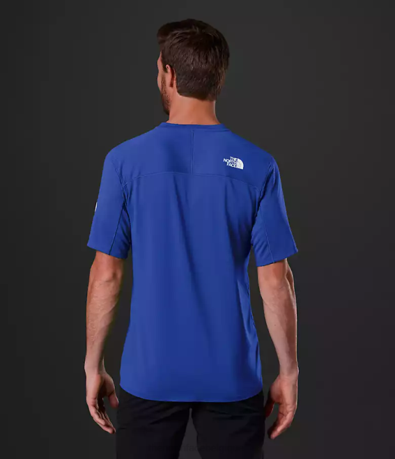 bleu tnf Hommes The North Face t-shirt à manches courtes crevasse summit series 62XR956
