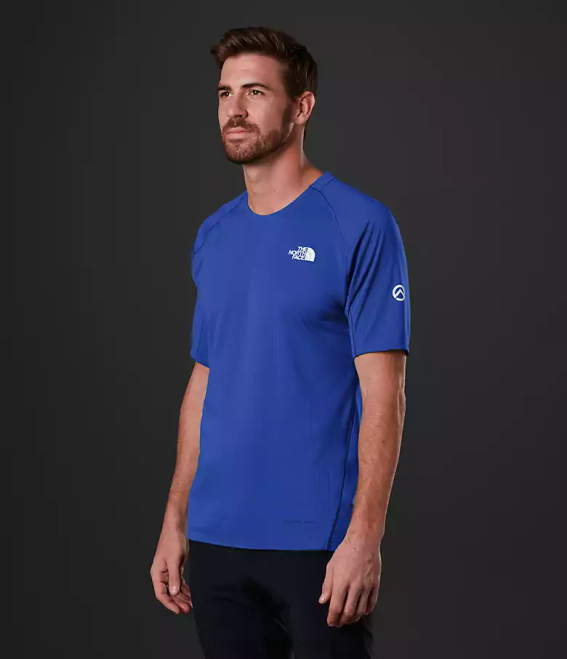 bleu tnf Hommes The North Face t-shirt à manches courtes crevasse summit series 62XR956