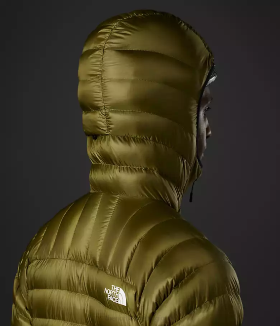 olive militaire Hommes The North Face sweat à capuche breithorn série summit 62XR917