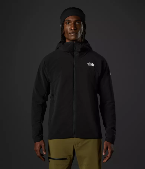 tnf noir Hommes The North Face sweat à capuche hybride casaval série summit 62XR950 - Cliquez sur l'image pour la fermer