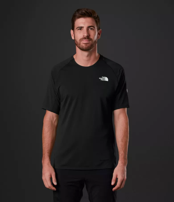 tnf noir Hommes The North Face t-shirt à manches courtes crevasse summit series 62XR957