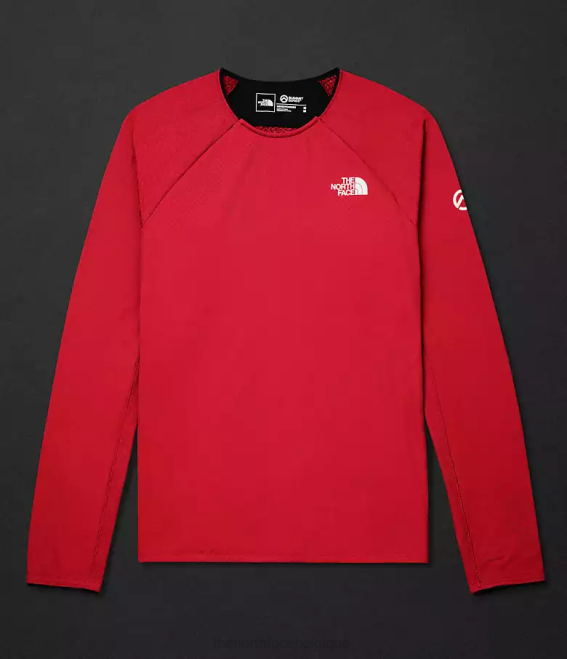 tnf rouge Hommes The North Face équipage Futureflece de la série Summit 62XR126