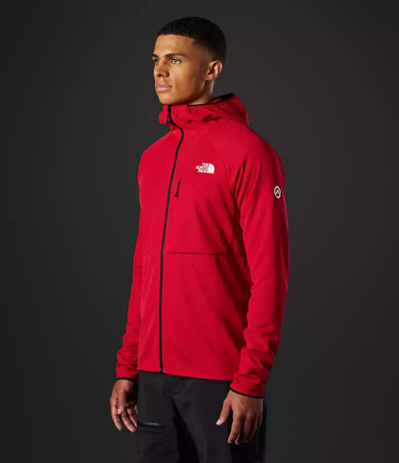 tnf rouge Hommes The North Face sweat à capuche entièrement zippé Summit Series Futurefleece 62XR406