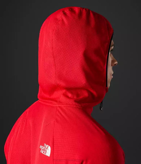 tnf rouge Hommes The North Face sweat à capuche entièrement zippé Summit Series Futurefleece 62XR406