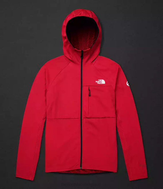 tnf rouge Hommes The North Face sweat à capuche entièrement zippé Summit Series Futurefleece 62XR406