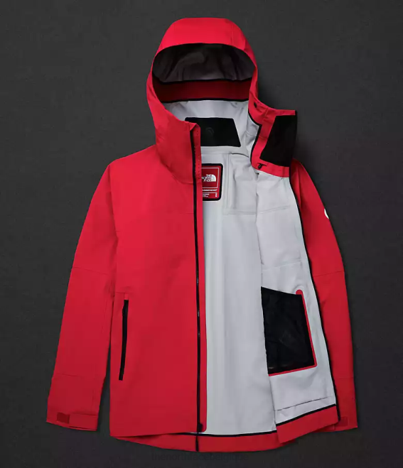 tnf rouge Hommes The North Face veste Chamlang Futurelight de la série Summit 62XR771