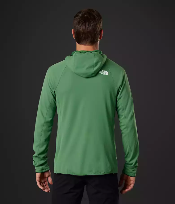 vert herbe profonde Hommes The North Face sweat à capuche entièrement zippé Summit Series Futurefleece 62XR407
