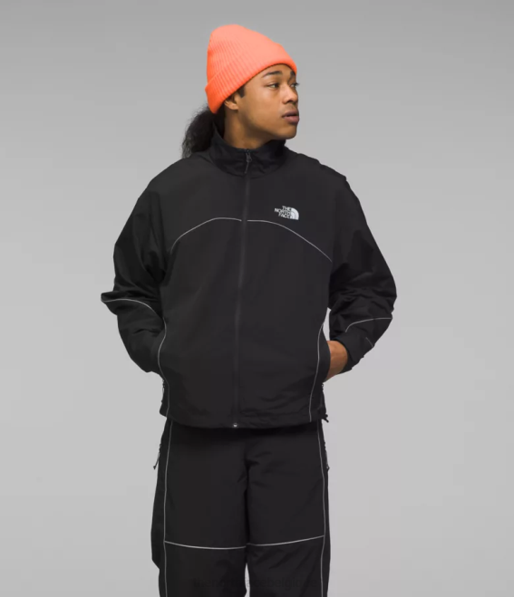 tnf noir Hommes The North Face coupe-vent à passepoil tek 62XR868
