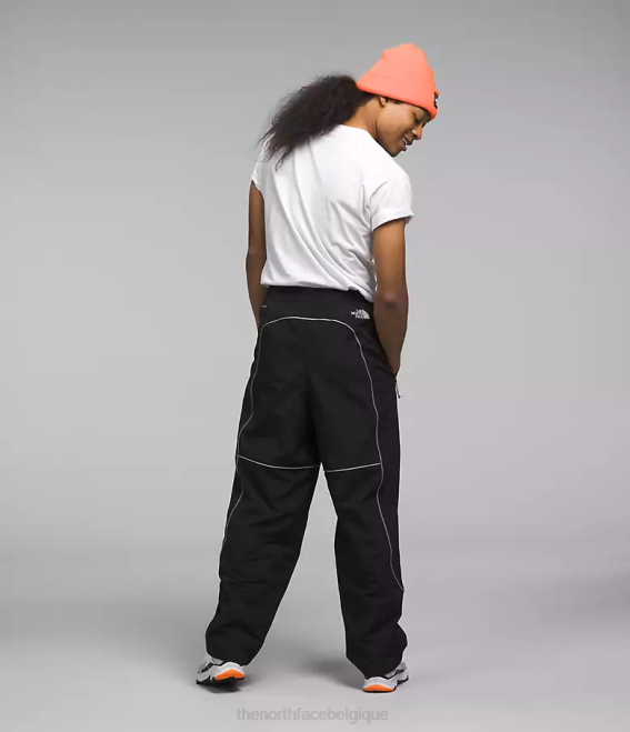 tnf noir Hommes The North Face pantalon coupe-vent à passepoil tek 62XR1307