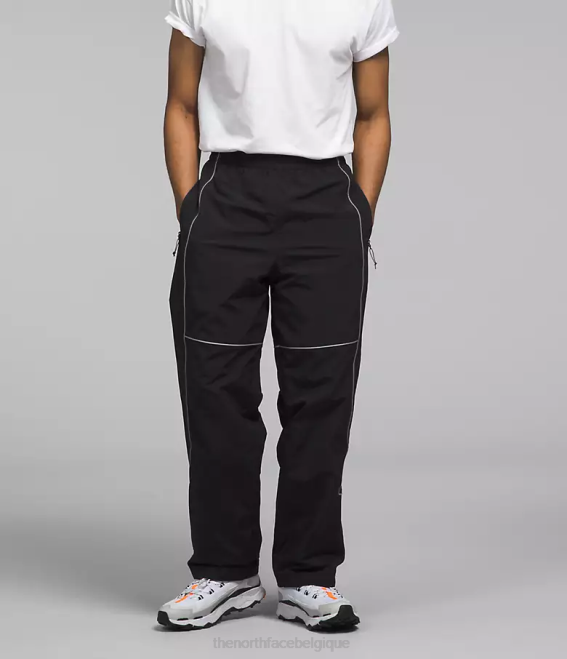 tnf noir Hommes The North Face pantalon coupe-vent à passepoil tek 62XR1307
