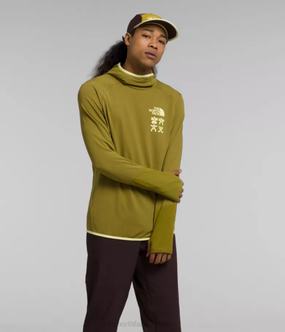 mousse de soufre Hommes The North Face sweat à capuche trailwear cerro alto 62XR550