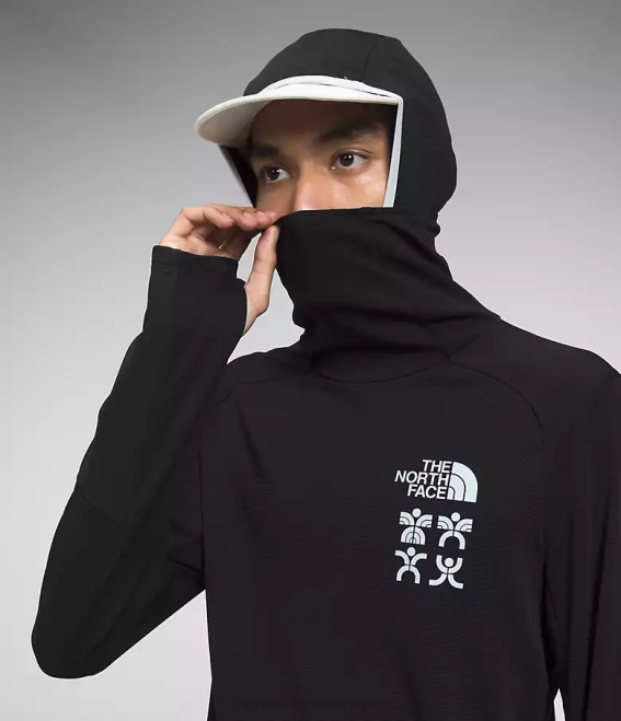 tnf noir Hommes The North Face sweat à capuche trailwear cerro alto 62XR549
