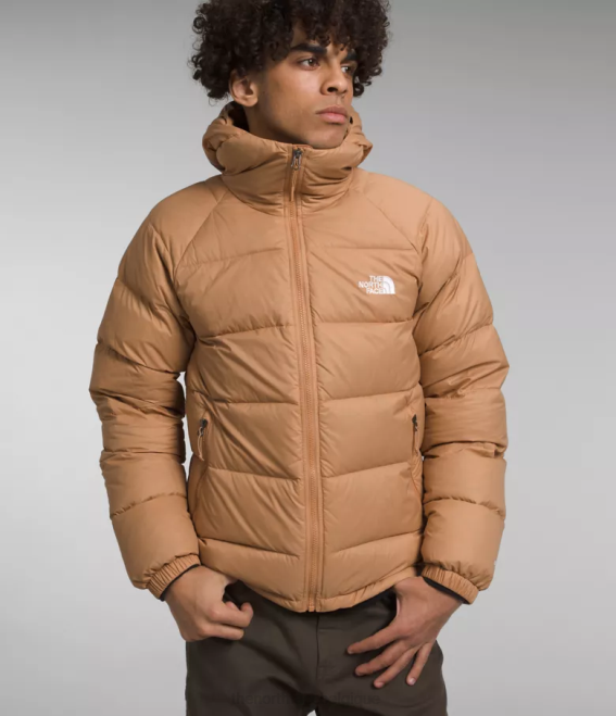 beurre d'amande Hommes The North Face sweat à capuche en duvet hydrenalite 62XR641
