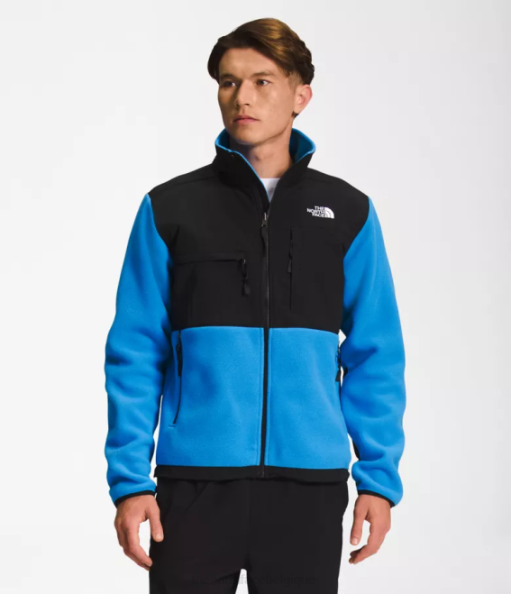 bleu super sonique Hommes The North Face veste denali 62XR198