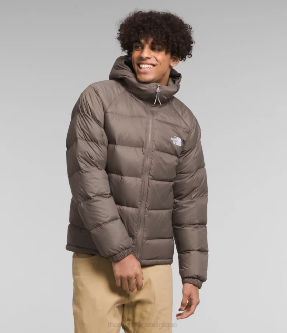 faucon brun Hommes The North Face sweat à capuche en duvet hydrenalite 62XR642