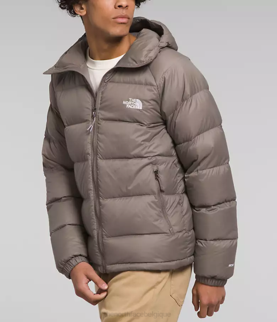 faucon brun Hommes The North Face sweat à capuche en duvet hydrenalite 62XR642