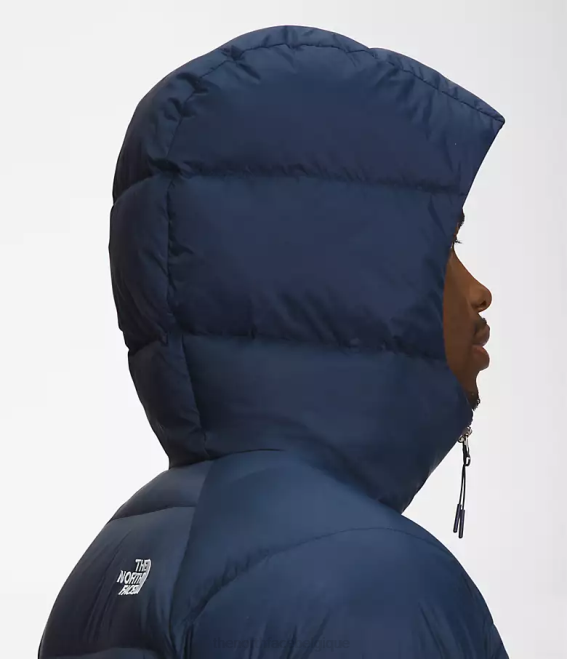 marine du sommet Hommes The North Face sweat à capuche en duvet hydrenalite 62XR640