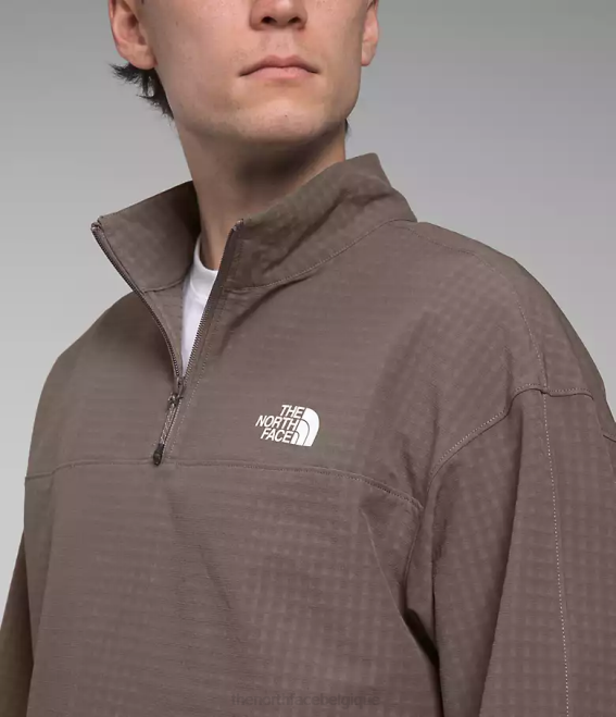 faucon brun Hommes The North Face grille tekware -zip 62XR414