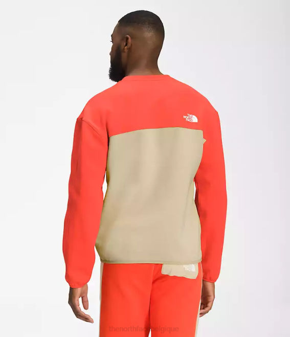 gravier/orange rétro Hommes The North Face Équipe technique TNF 62XR603