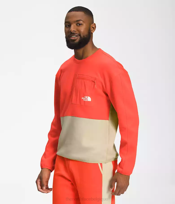 gravier/orange rétro Hommes The North Face Équipe technique TNF 62XR603
