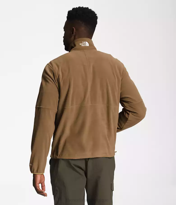 marron utilitaire Hommes The North Face tnf polartec 100 -zip 62XR300
