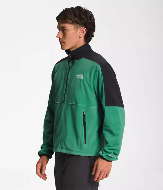 vert herbe profonde Hommes The North Face tnf polartec 100 -zip 62XR305