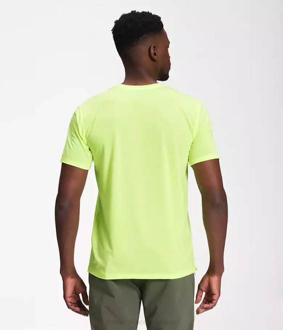 LED jaune Hommes The North Face errer à manches courtes 62XR1258