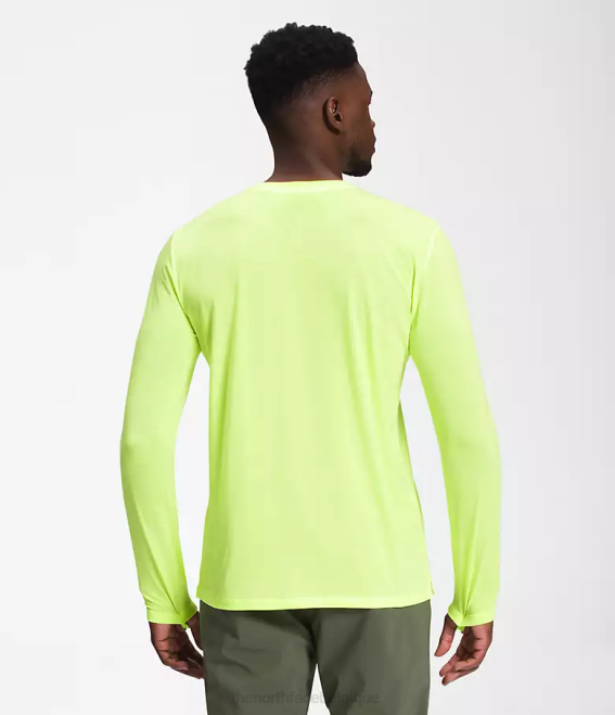 LED jaune Hommes The North Face errer à manches longues 62XR23