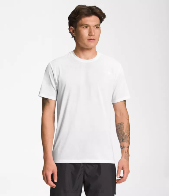 tnf blanc Hommes The North Face errer à manches courtes 62XR1259