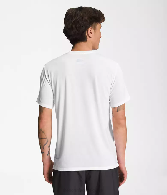 tnf blanc Hommes The North Face errer à manches courtes 62XR1259